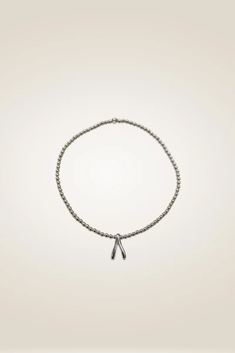 2mm Wishbone Stretch Bracelet