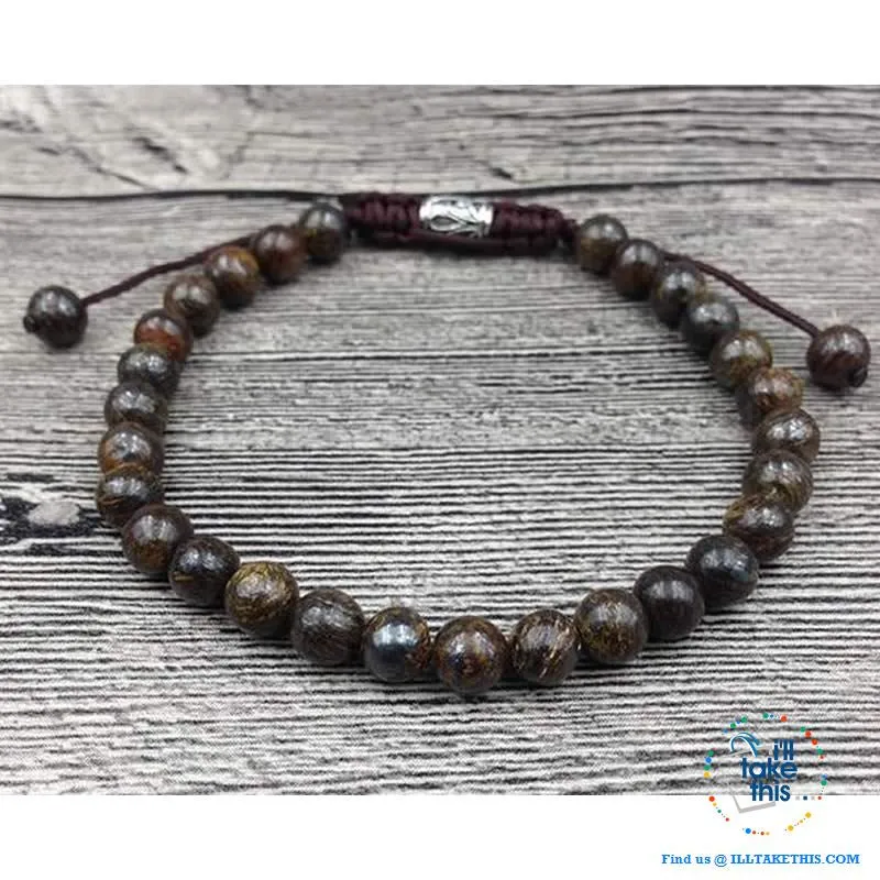 Calming, Wellbeing and Healing Bracelets with Bronzite, Moonstone, Jasper or Labrotore Stones