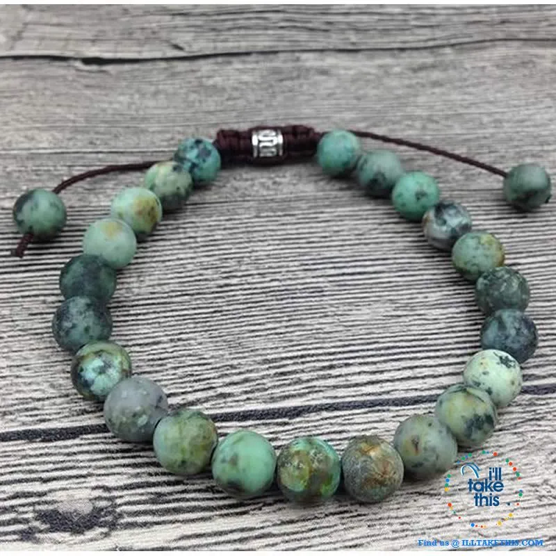 Calming, Wellbeing and Healing Bracelets with Bronzite, Moonstone, Jasper or Labrotore Stones