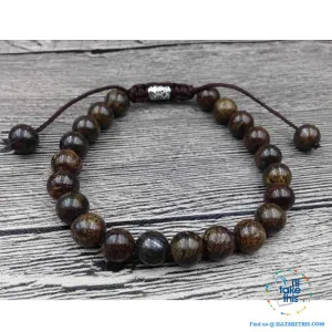Calming, Wellbeing and Healing Bracelets with Bronzite, Moonstone, Jasper or Labrotore Stones