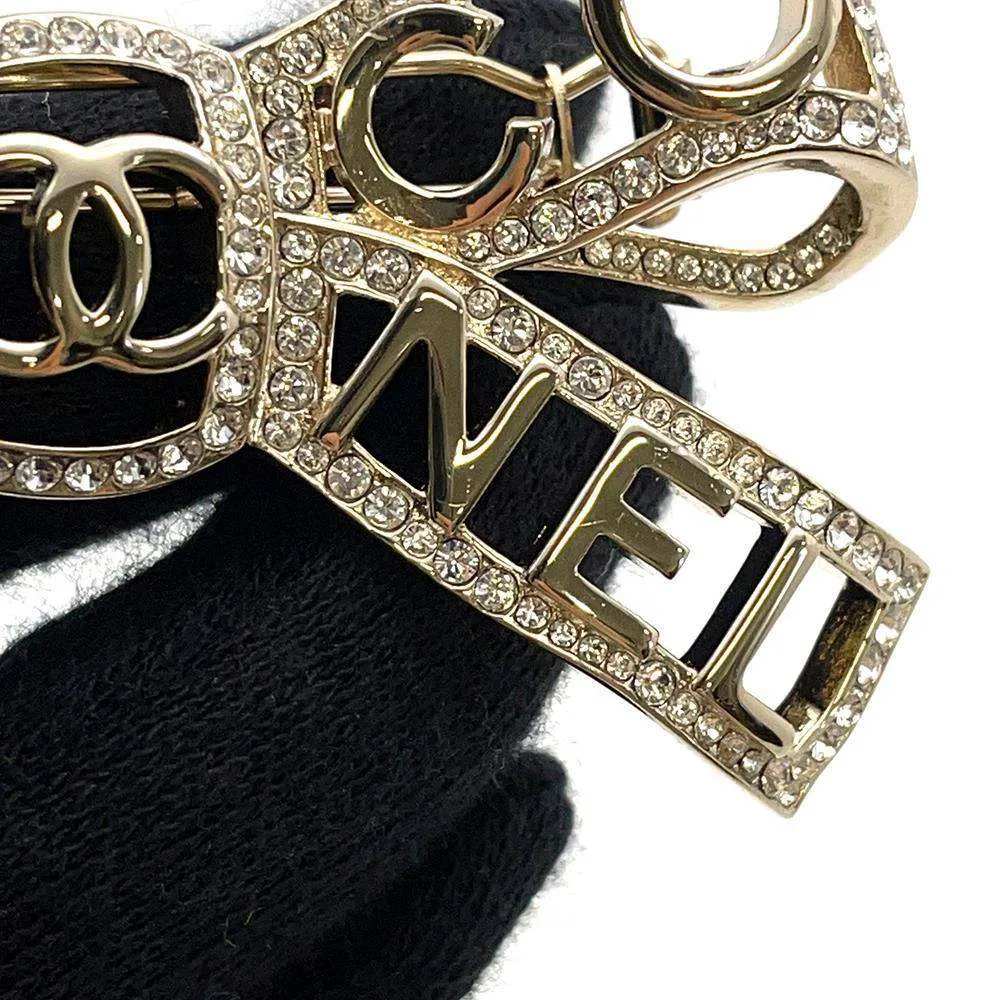 CHANEL Coco CHANEL Barrette Metal Rhinestone