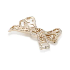 CHANEL Coco CHANEL Barrette Metal Rhinestone