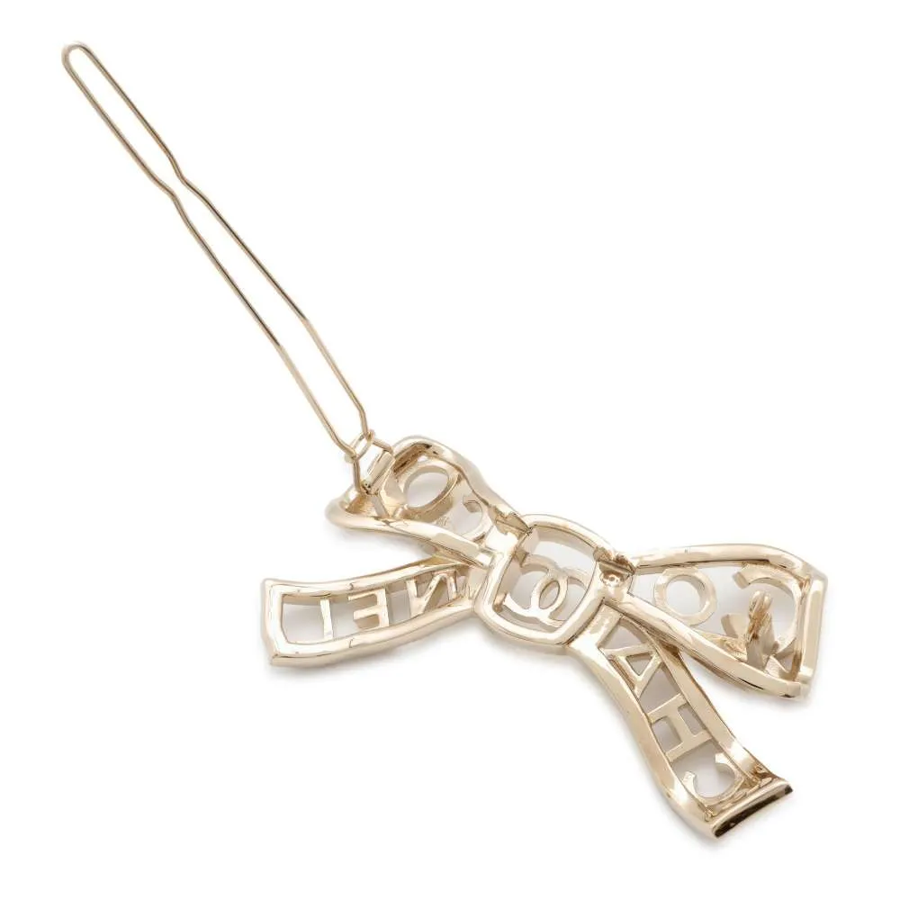CHANEL Coco CHANEL Barrette Metal Rhinestone