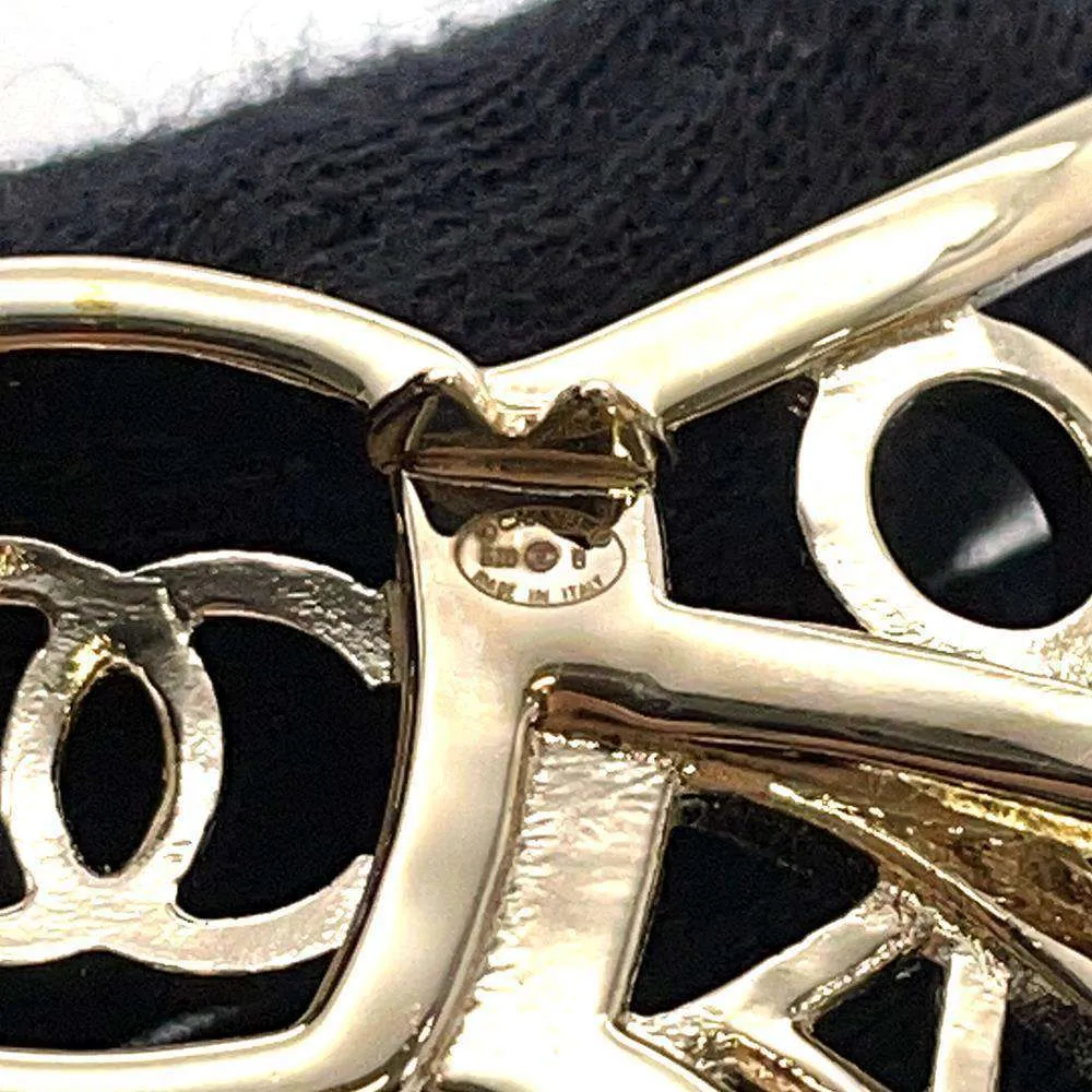 CHANEL Coco CHANEL Barrette Metal Rhinestone