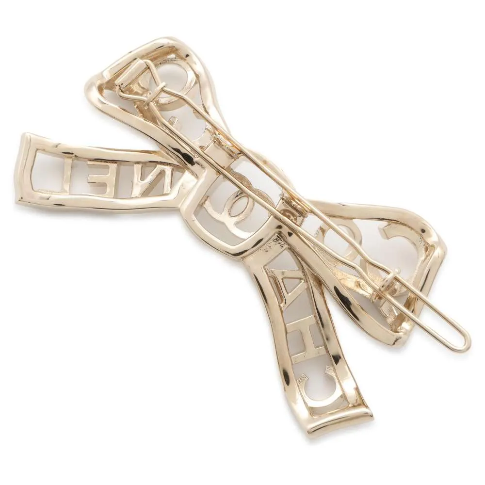 CHANEL Coco CHANEL Barrette Metal Rhinestone