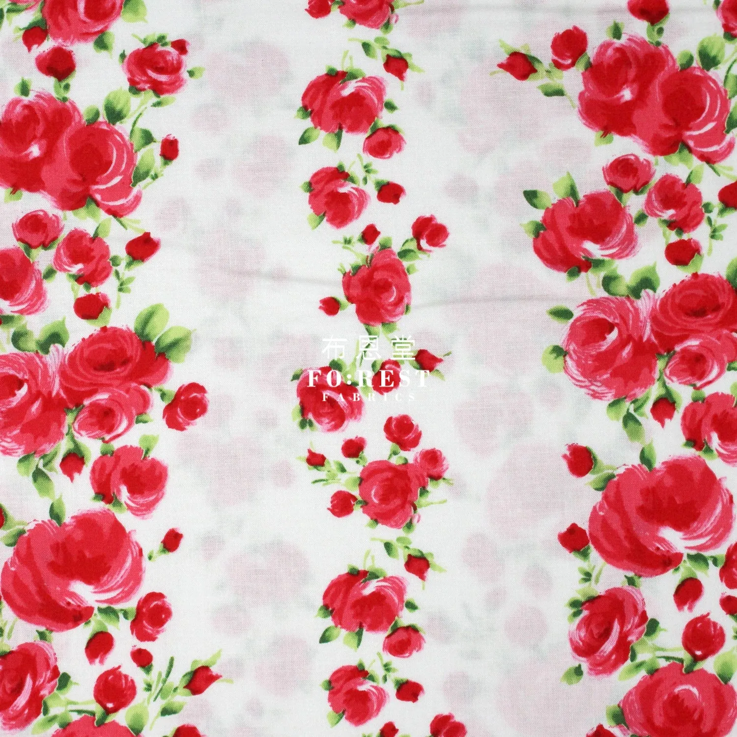 cotton - Charming Rose strip fabric