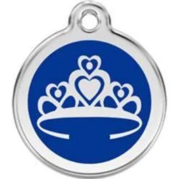 Crown Pet ID Tag