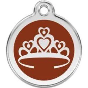 Crown Pet ID Tag