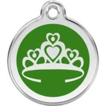 Crown Pet ID Tag