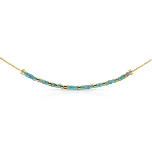 Dot & Dash Morse Code Necklace - Free Spirit