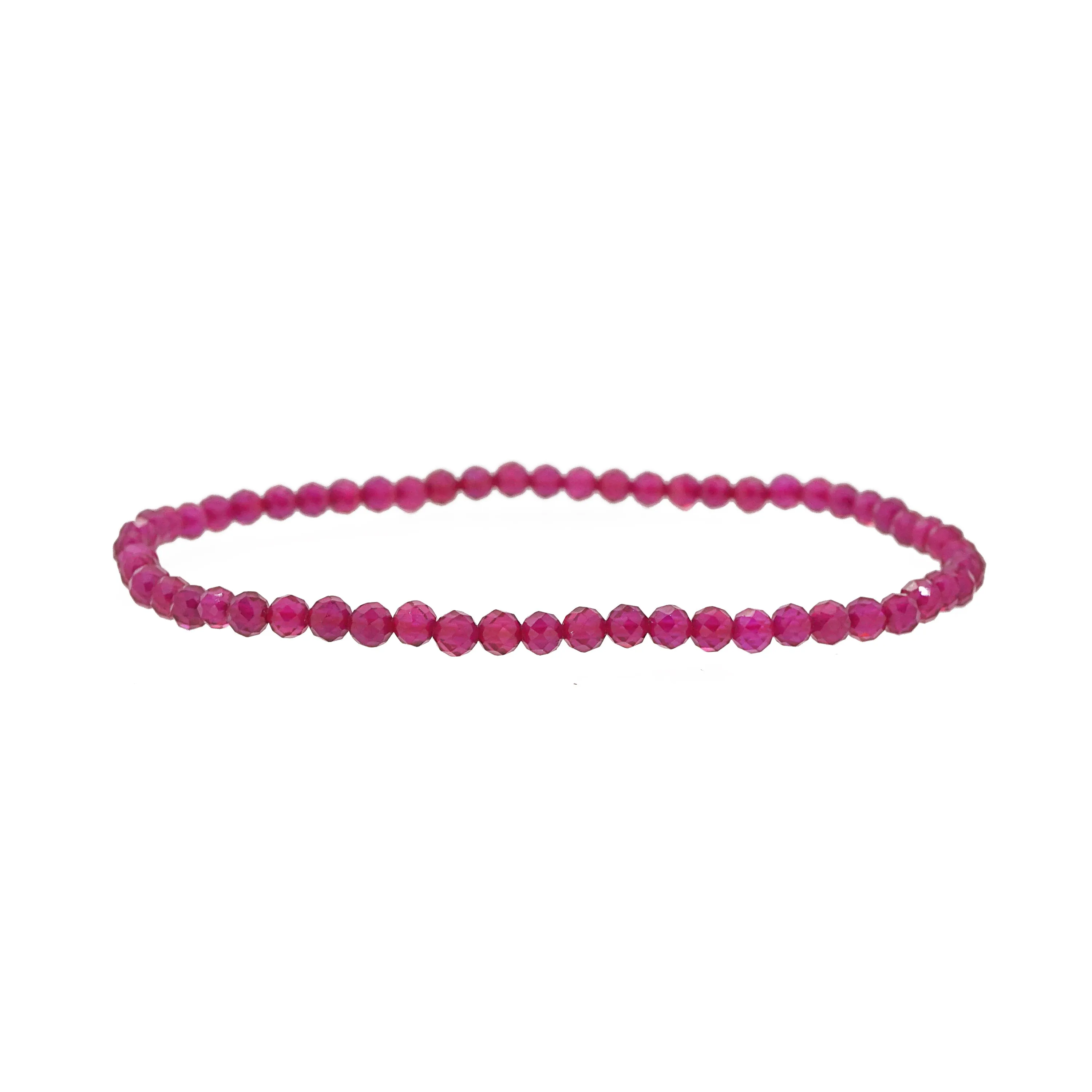Gem-Grade Ruby Faceted 3mm