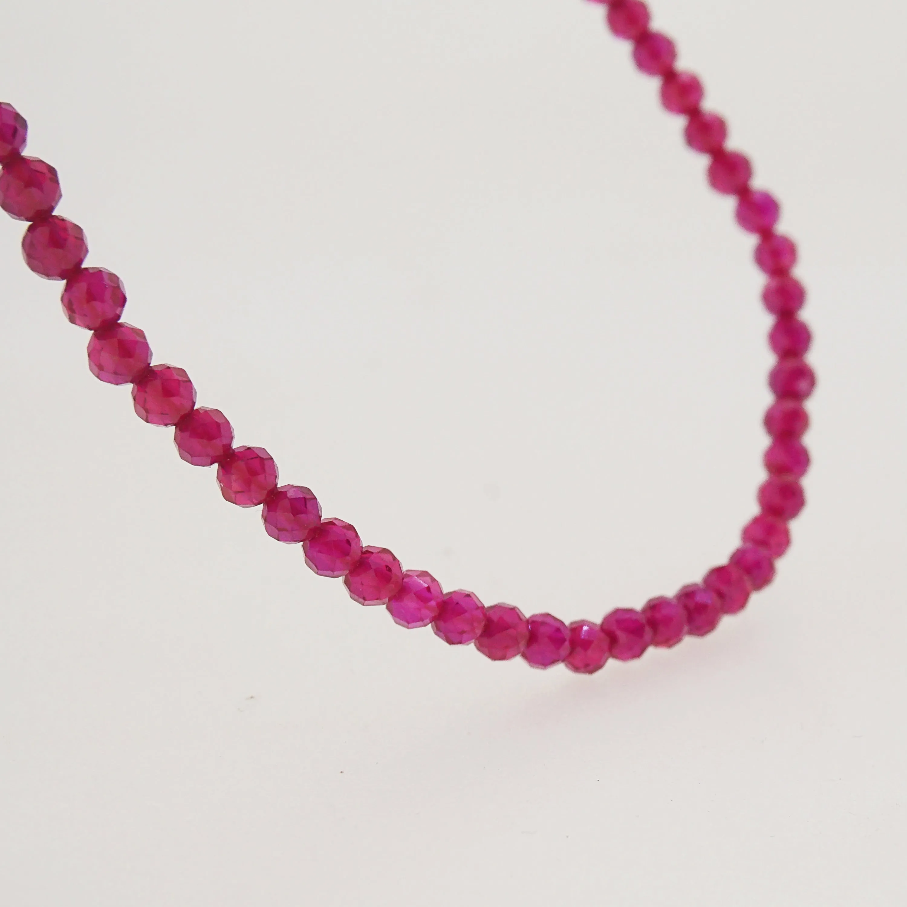 Gem-Grade Ruby Faceted 3mm
