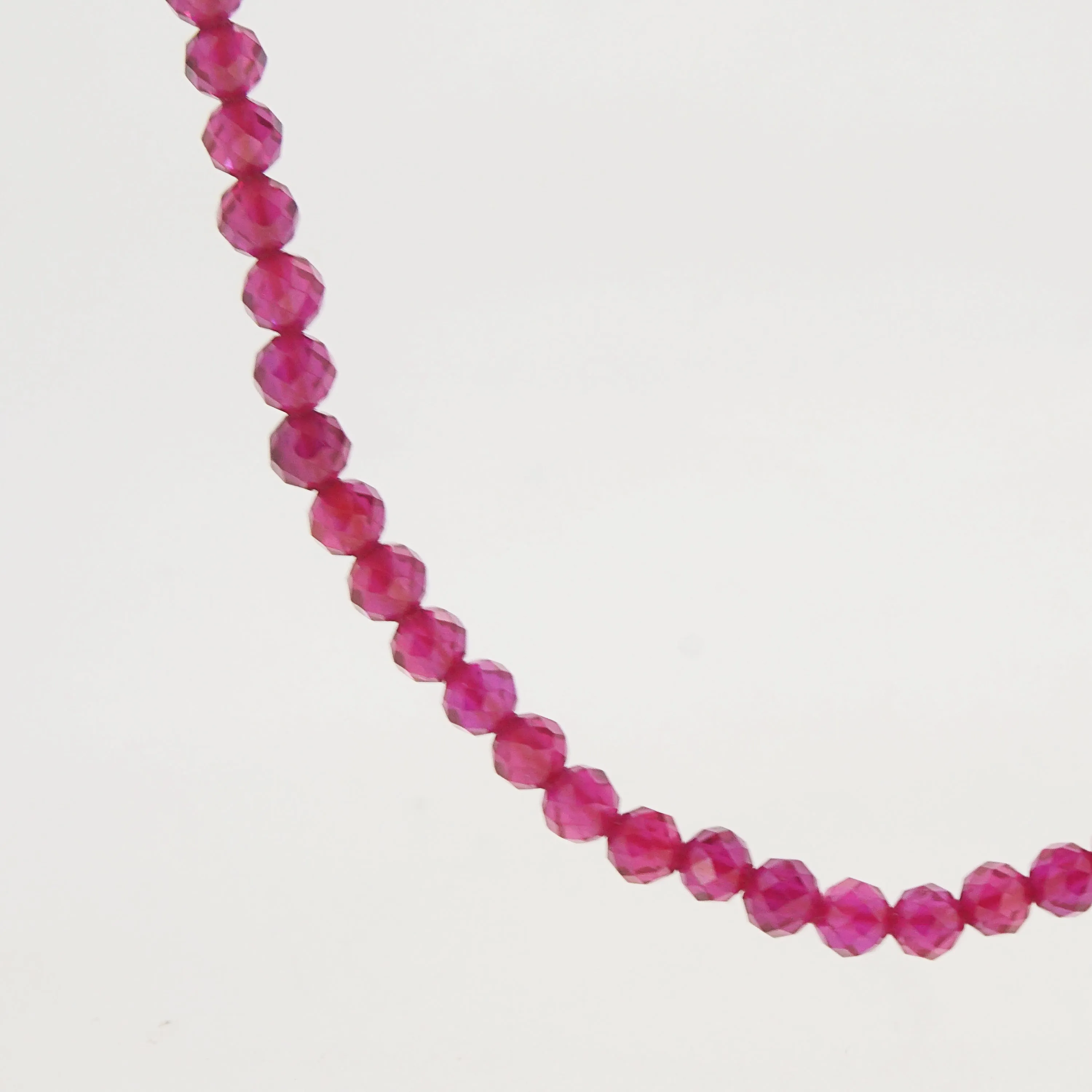 Gem-Grade Ruby Faceted 3mm