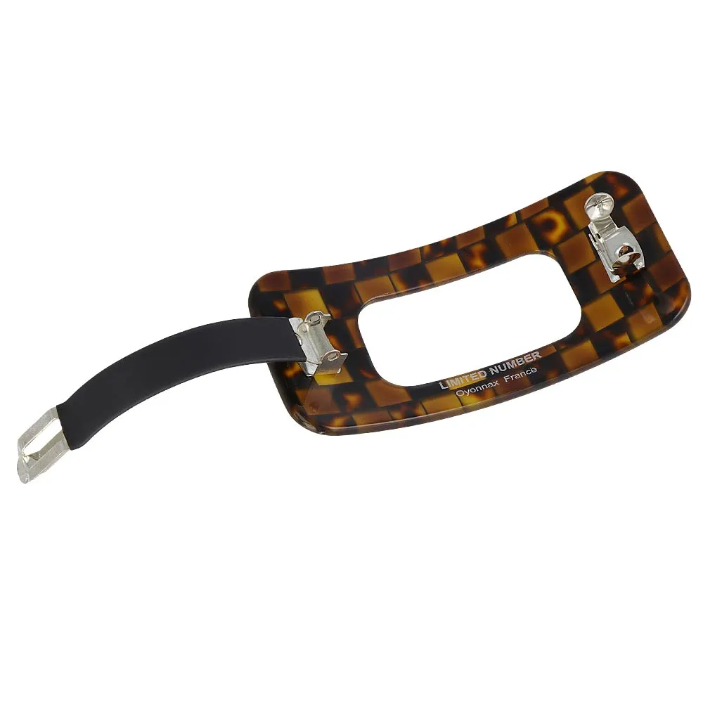 Hollow Rectangle French Hair Barrette