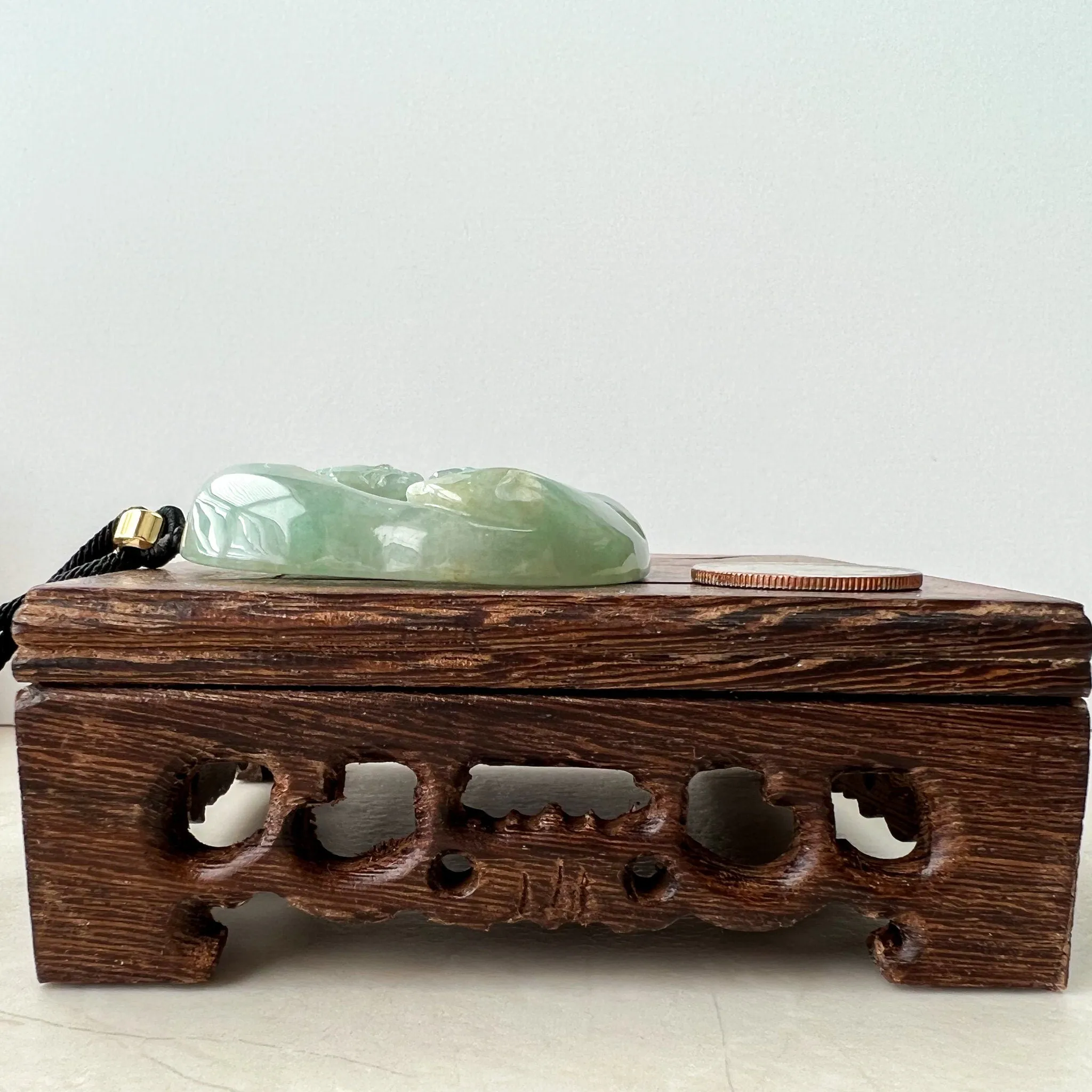 Large Jadeite Jade Baby Buddha  Necklace, 宝宝佛, YJ-0722-0004953