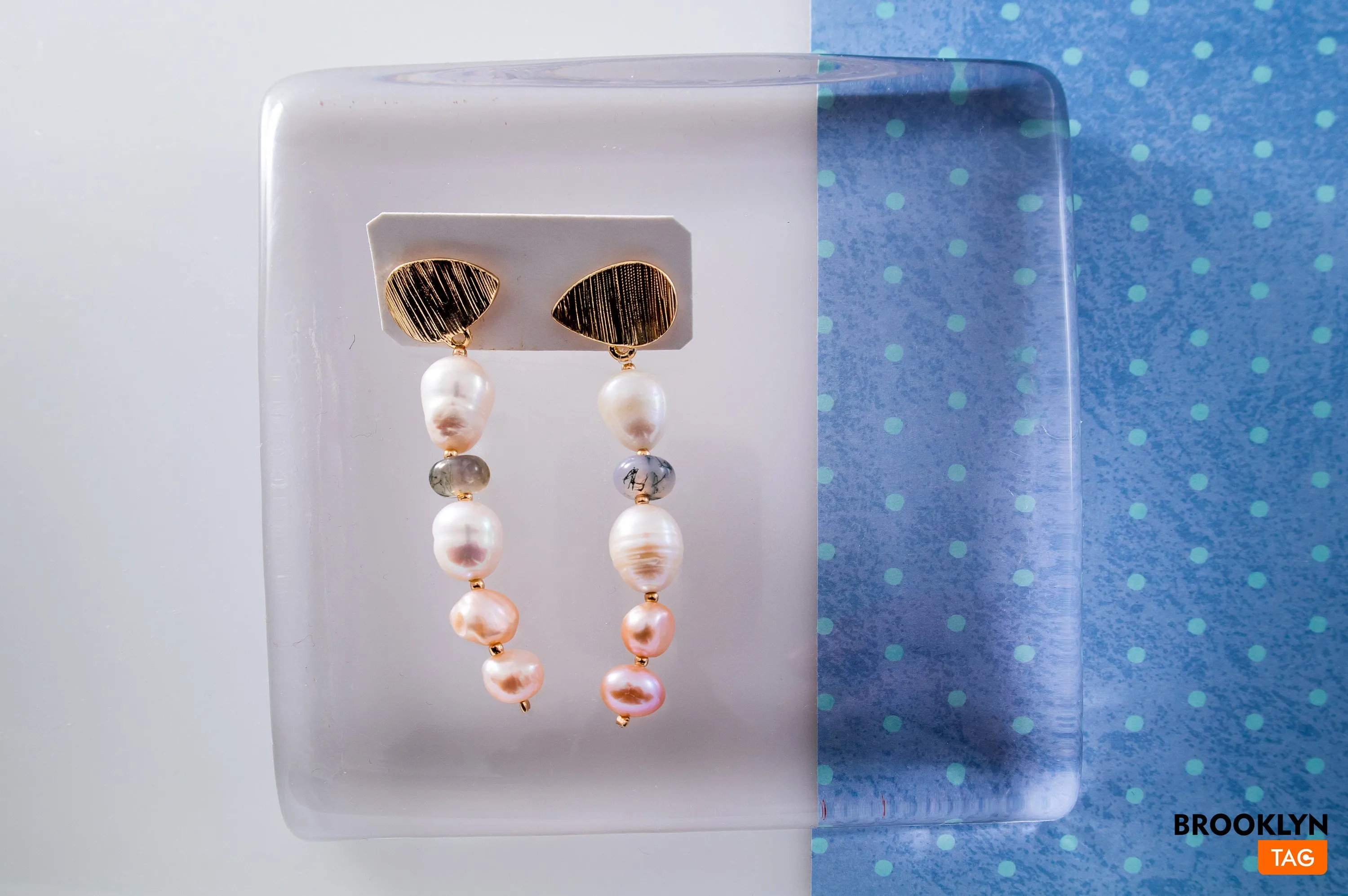 Pearl Earrings Long