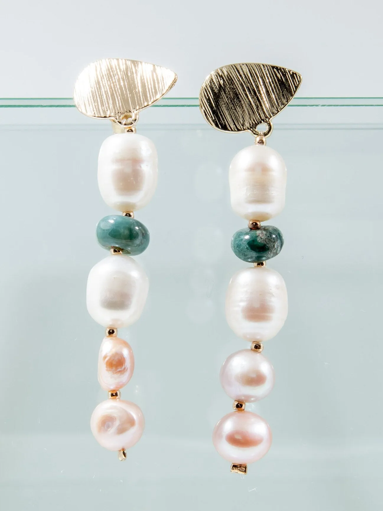 Pearl Earrings Long