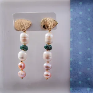 Pearl Earrings Long