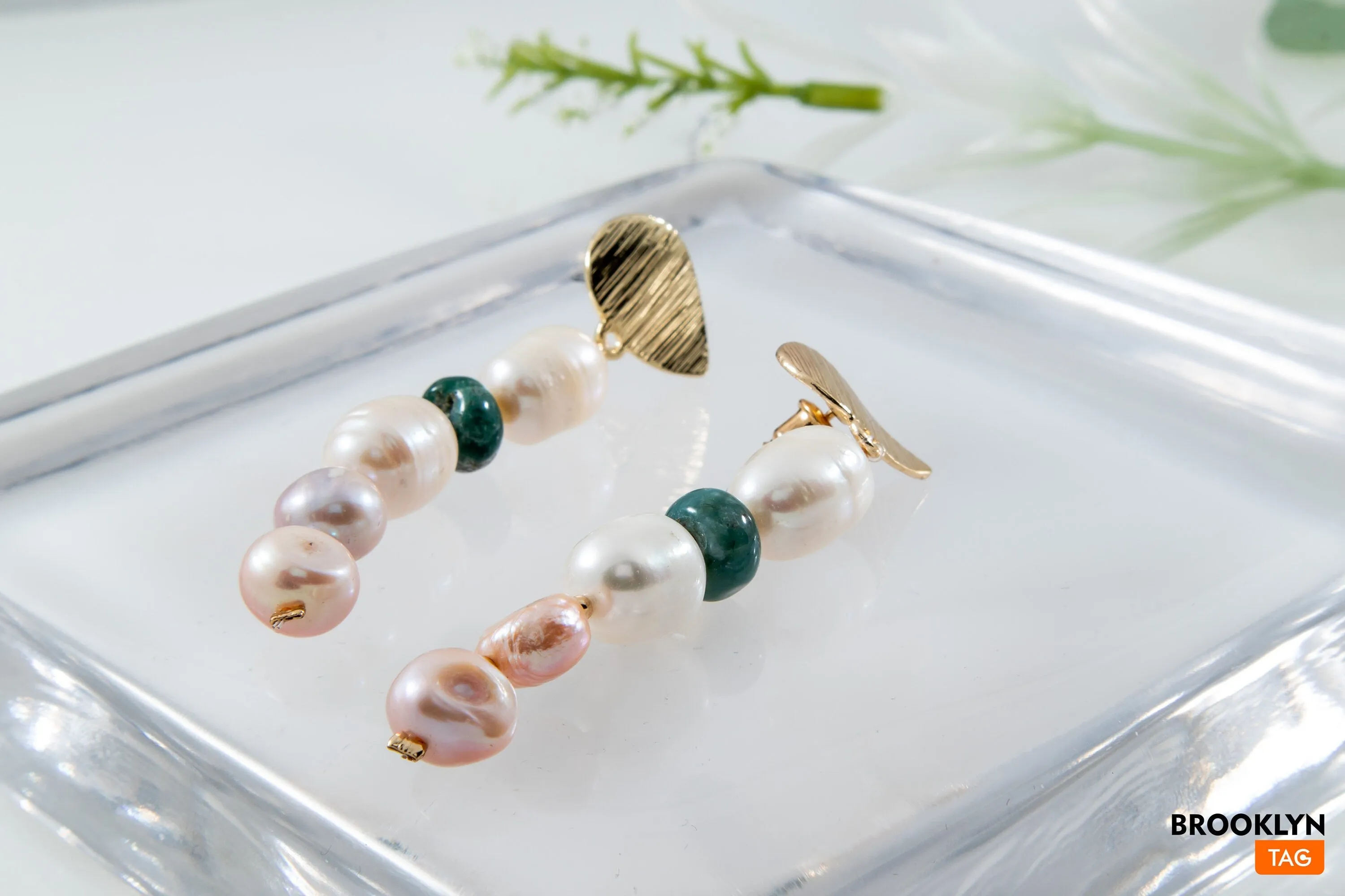 Pearl Earrings Long