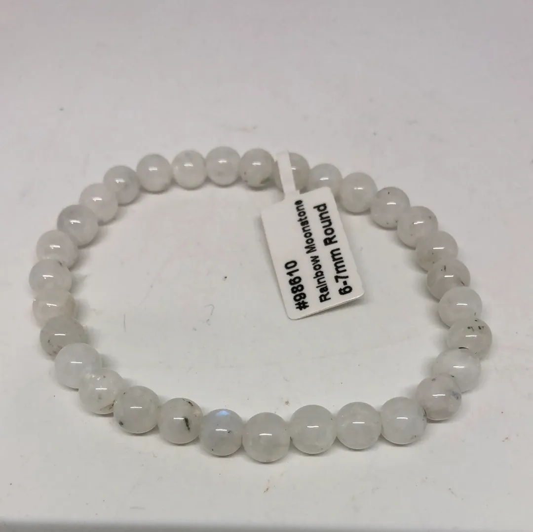 Rainbow Moonstone Bracelet