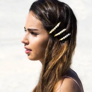 Swarovski Pearl Barrette