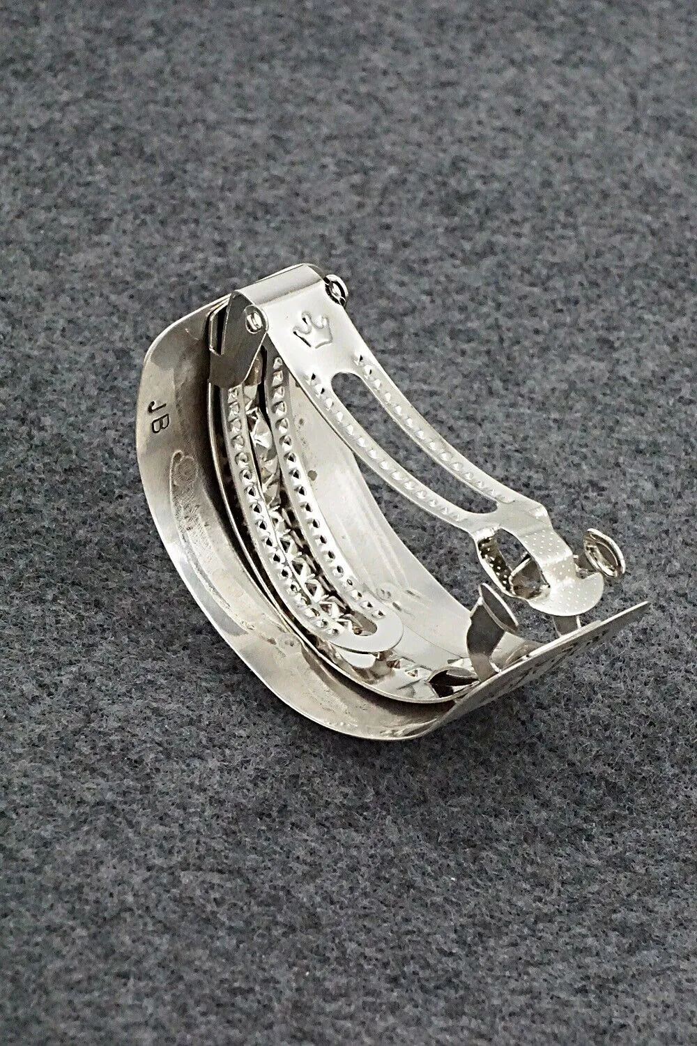 Turquoise & Sterling Silver Hair Barrette - Jolene Begay